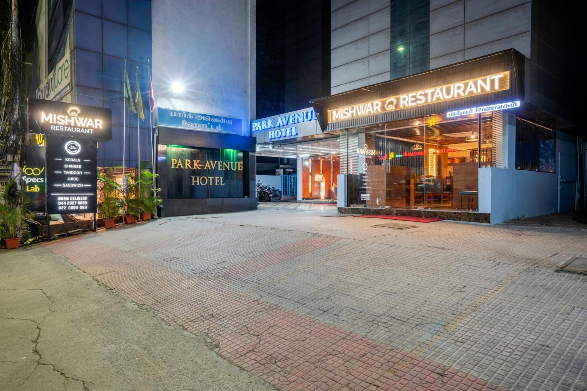 Park Avenue Hotel Nungambakkam Chennai Exterior foto